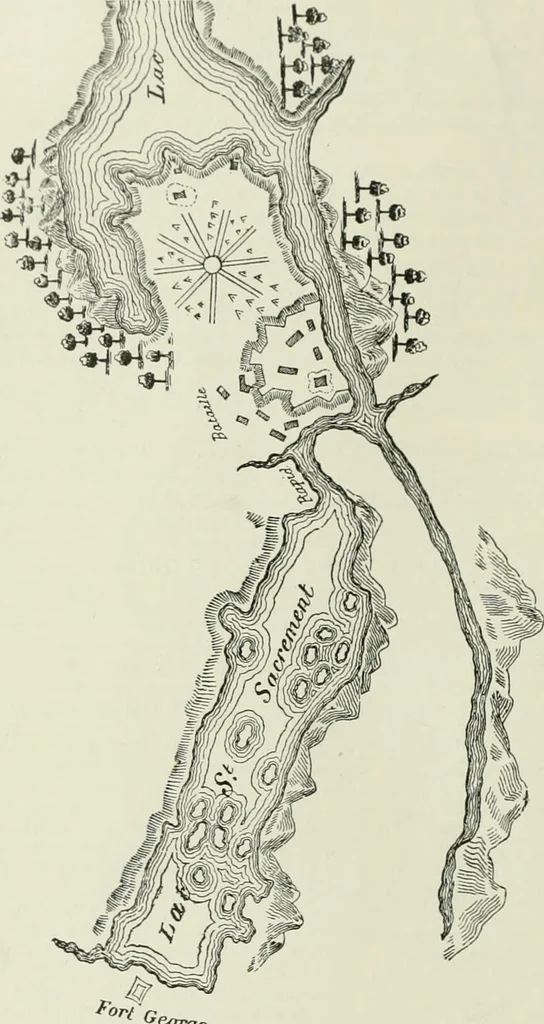 An illustration from Narrative and critical history of America, 1884, leaf 613