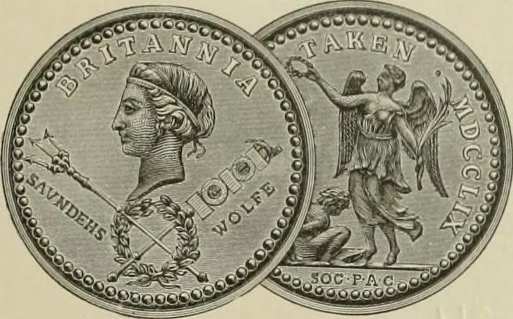An illustration from Narrative and critical history of America, 1884, leaf 8