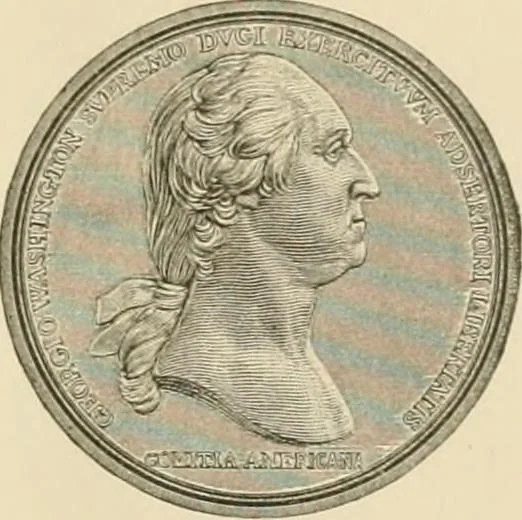 An illustration from Narrative and critical history of America, 1884, leaf 10