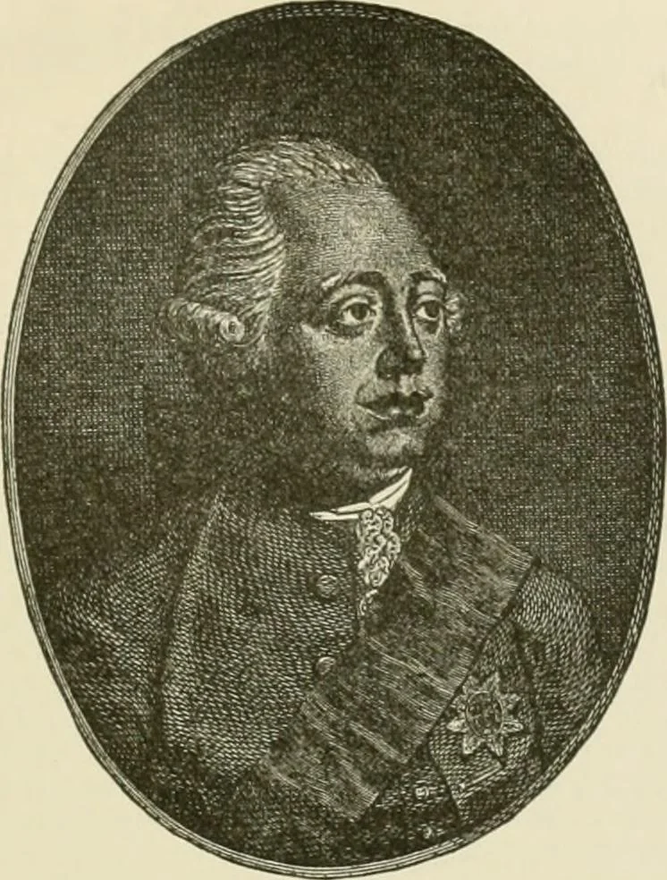 An illustration from Narrative and critical history of America, 1884, leaf 124