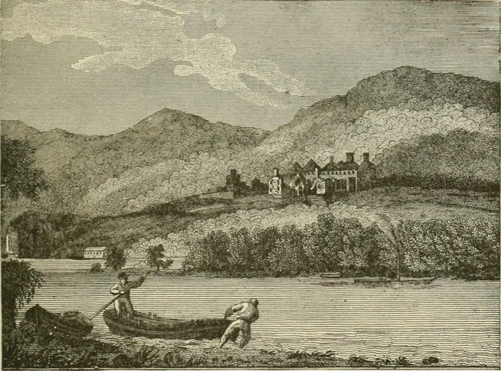 An illustration from Narrative and critical history of America, 1884, leaf 146