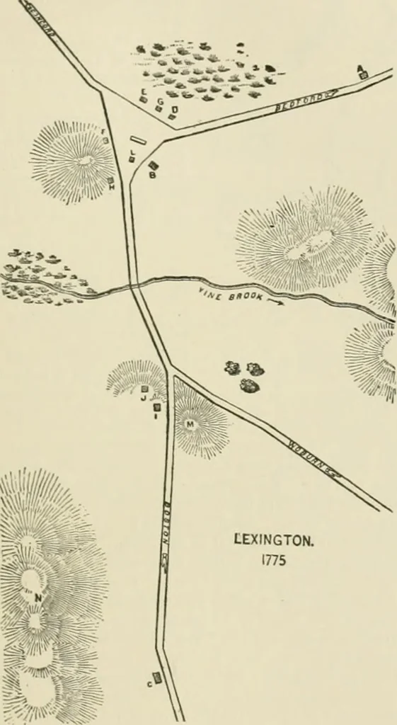 An illustration from Narrative and critical history of America, 1884, leaf 196