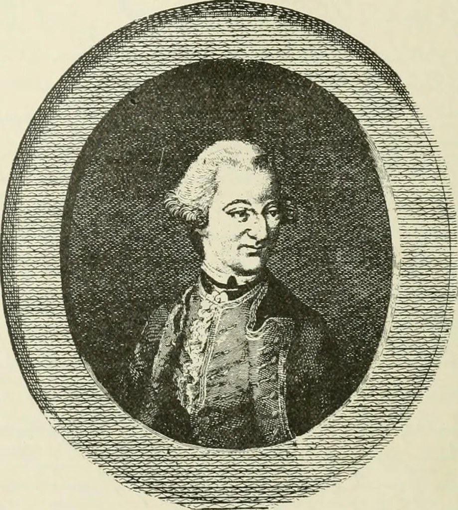 An illustration from Narrative and critical history of America, 1884, leaf 199