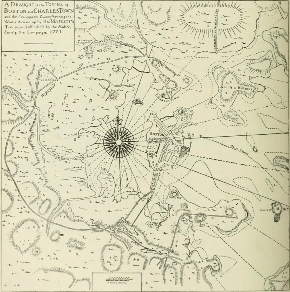 An illustration from Narrative and critical history of America, 1884, leaf 227