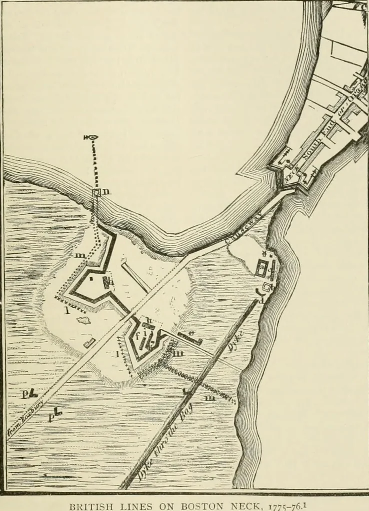 An illustration from Narrative and critical history of America, 1884, leaf 228