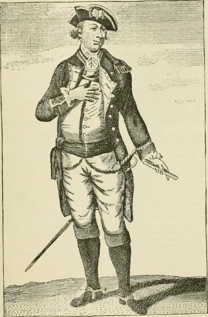 An illustration from Narrative and critical history of America, 1884, leaf 238