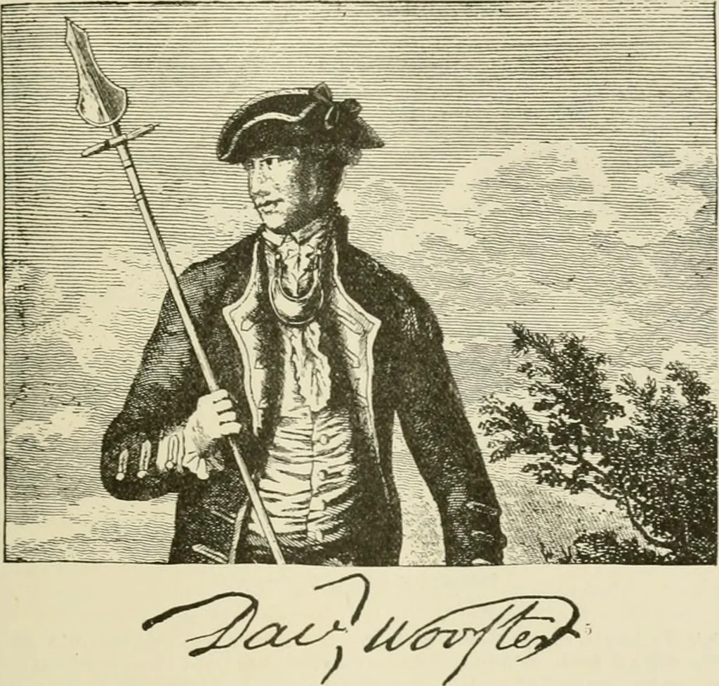 An illustration from Narrative and critical history of America, 1884, leaf 242