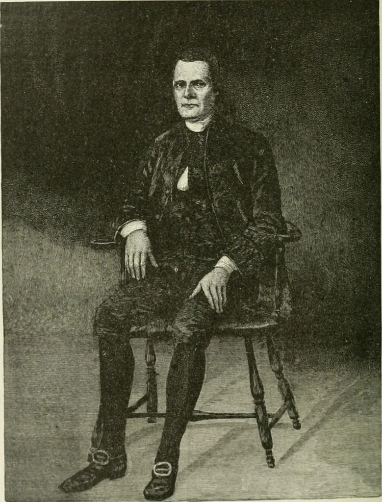 An illustration from Narrative and critical history of America, 1884, leaf 279