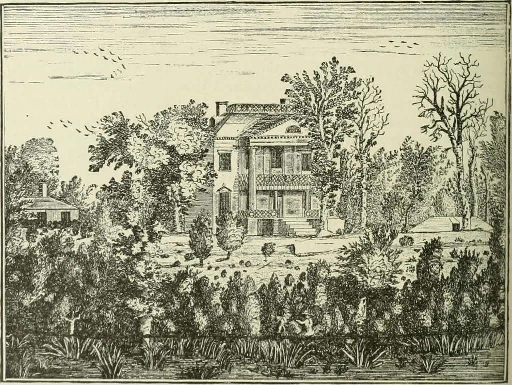 An illustration from Narrative and critical history of America, 1884, leaf 293