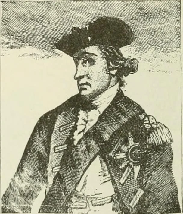 An illustration from Narrative and critical history of America, 1884, leaf 295