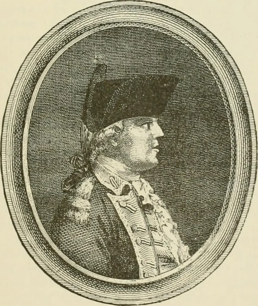 An illustration from Narrative and critical history of America, 1884, leaf 310
