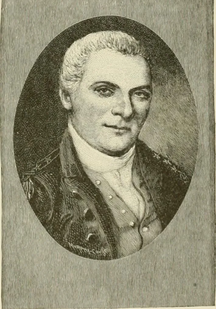 An illustration from Narrative and critical history of America, 1884, leaf 314