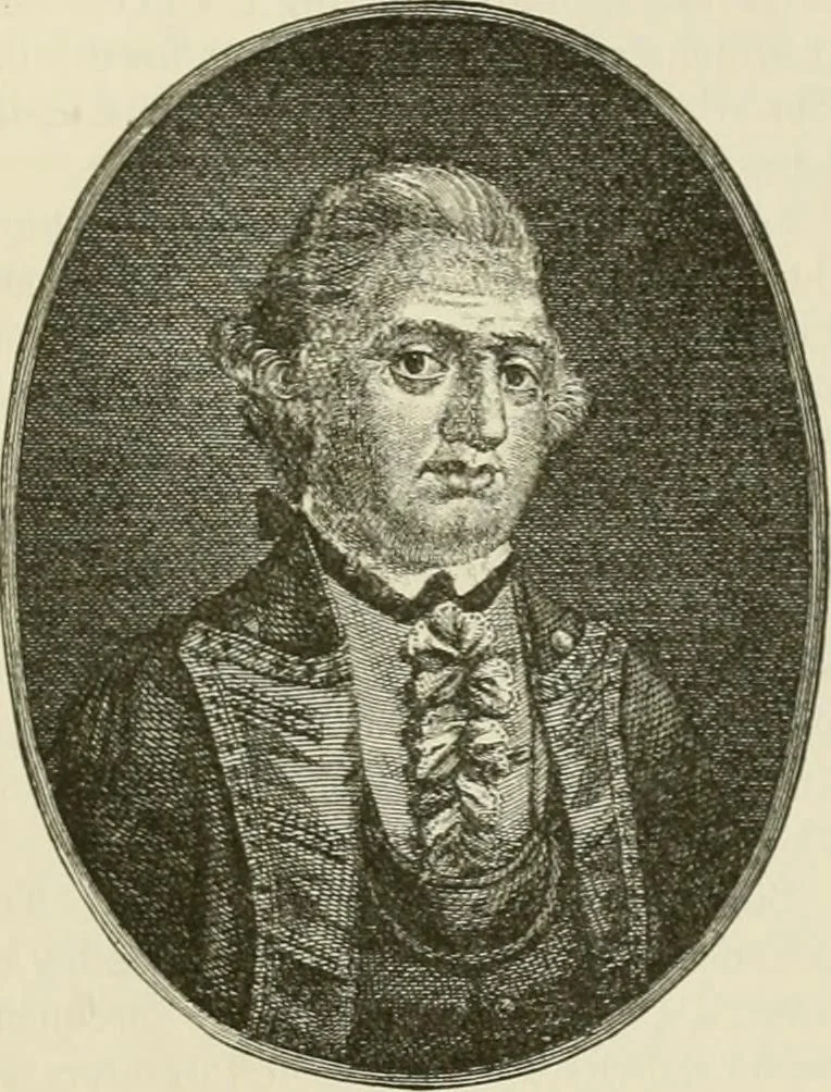 An illustration from Narrative and critical history of America, 1884, leaf 320