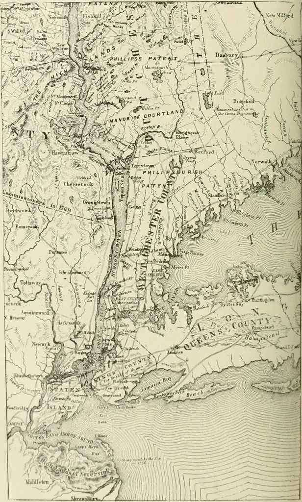 An illustration from Narrative and critical history of America, 1884, leaf 357