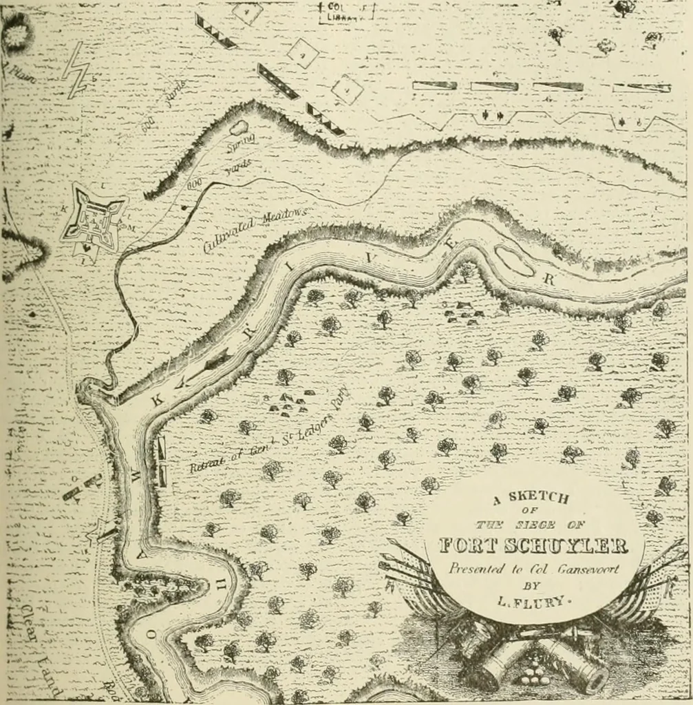 An illustration from Narrative and critical history of America, 1884, leaf 372