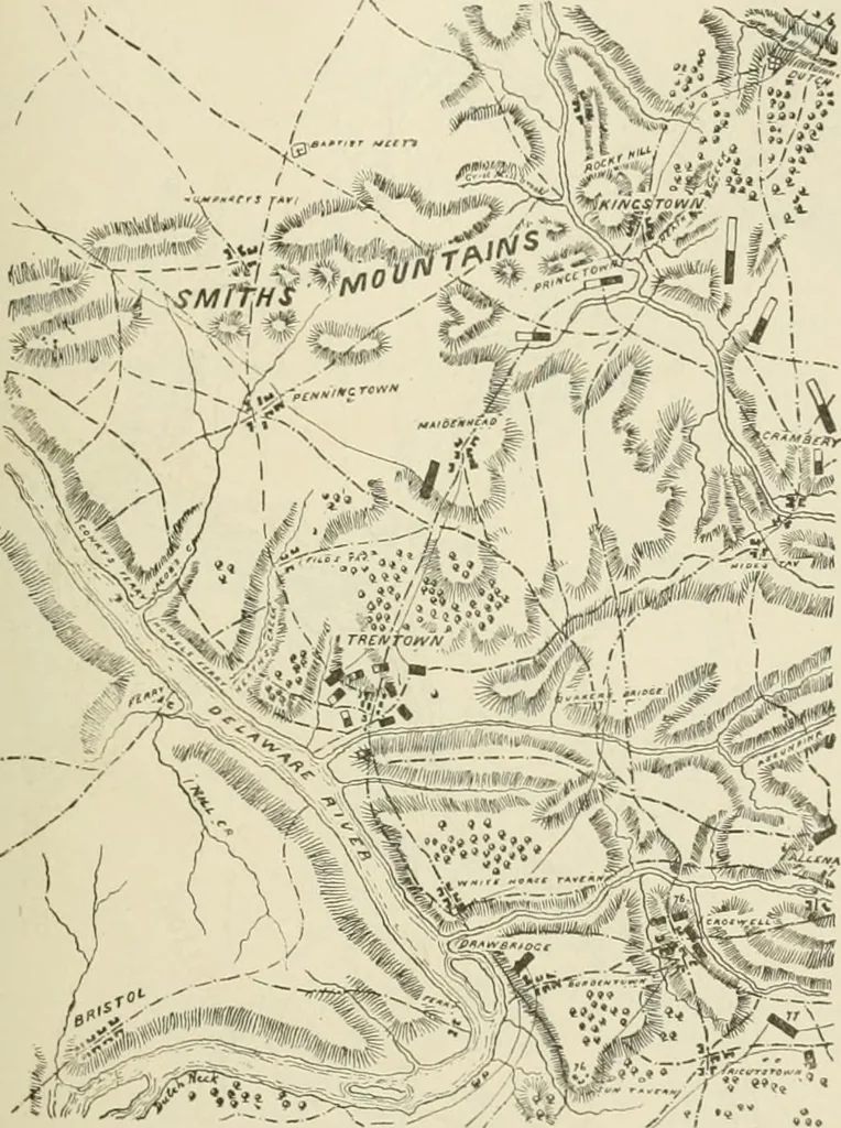 An illustration from Narrative and critical history of America, 1884, leaf 426