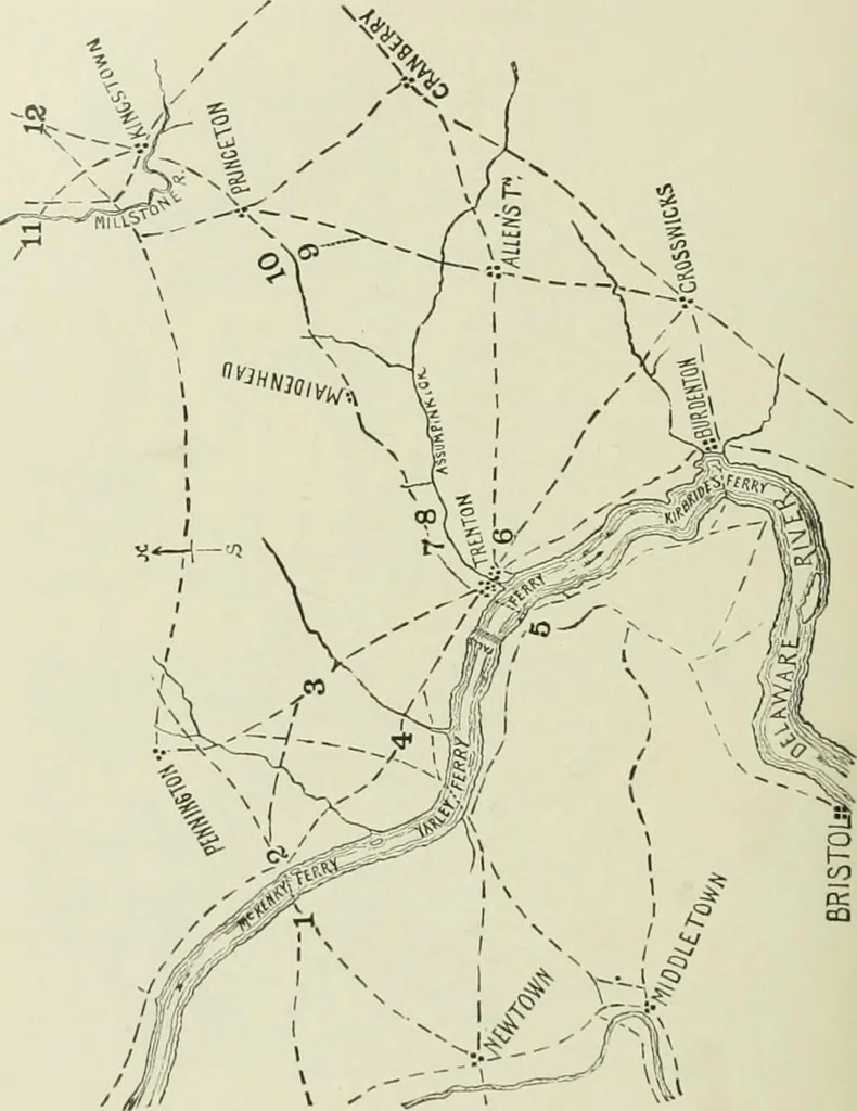 An illustration from Narrative and critical history of America, 1884, leaf 427