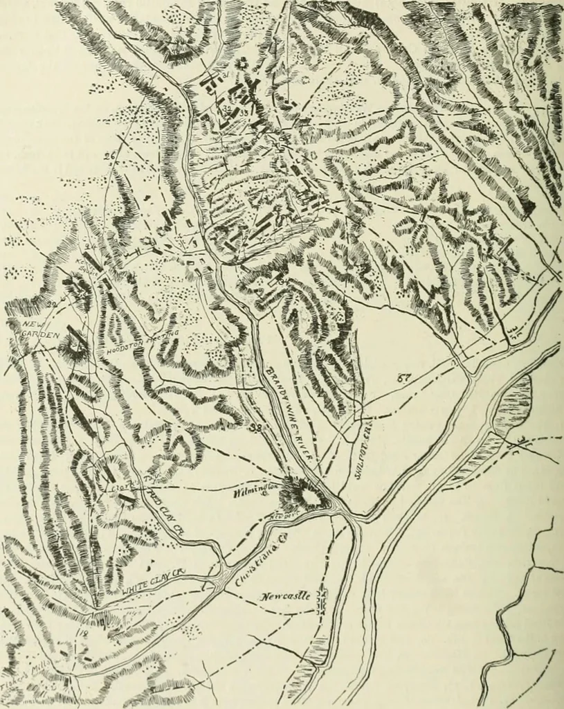 An illustration from Narrative and critical history of America, 1884, leaf 439