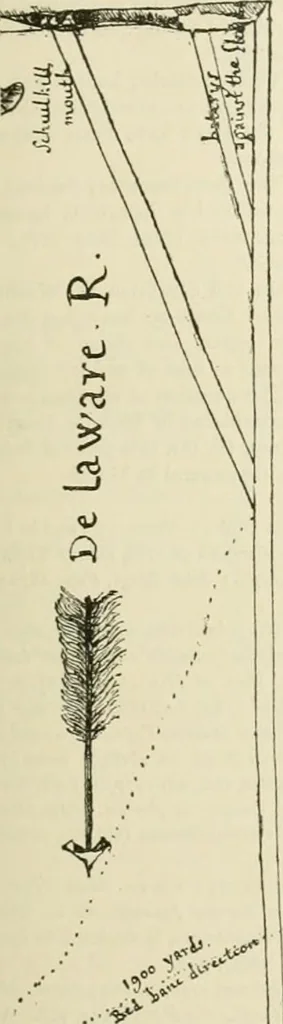 An illustration from Narrative and critical history of America, 1884, leaf 452
