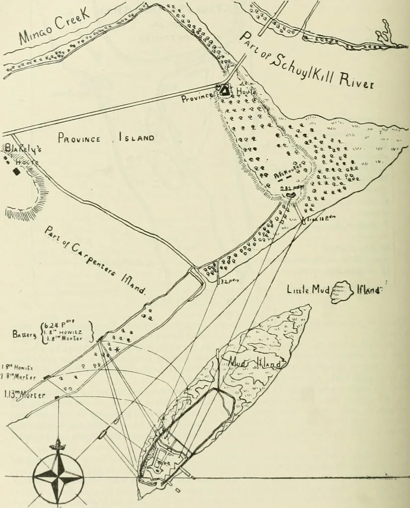 An illustration from Narrative and critical history of America, 1884, leaf 455