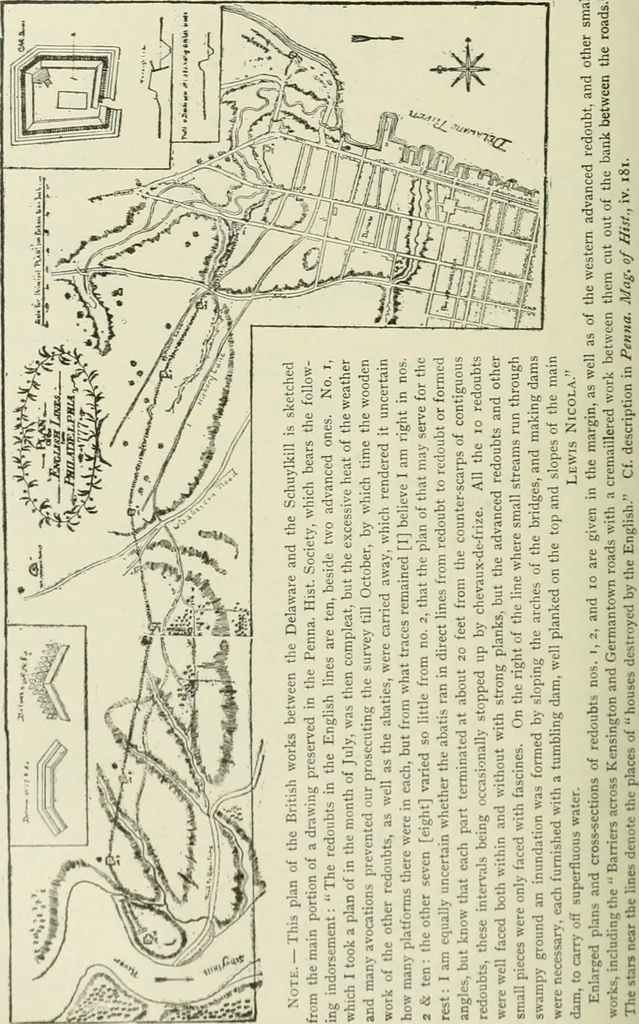 An illustration from Narrative and critical history of America, 1884, leaf 457