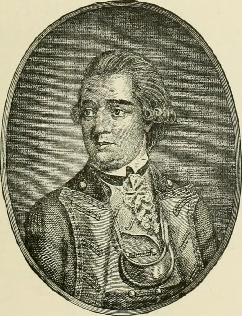 An illustration from Narrative and critical history of America, 1884, leaf 466