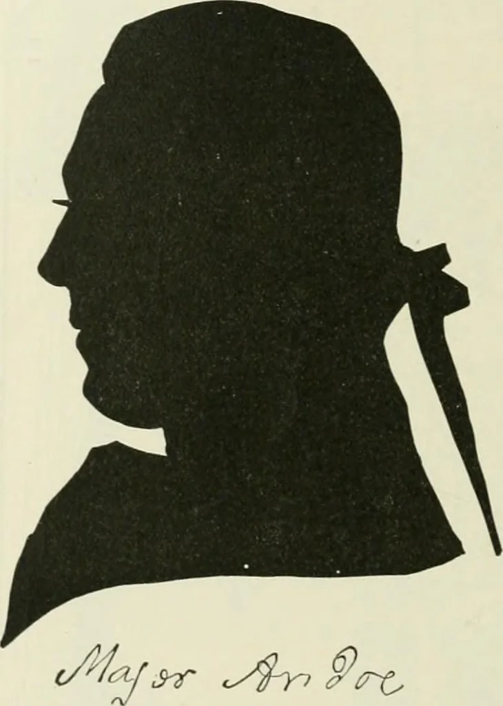 An illustration from Narrative and critical history of America, 1884, leaf 469