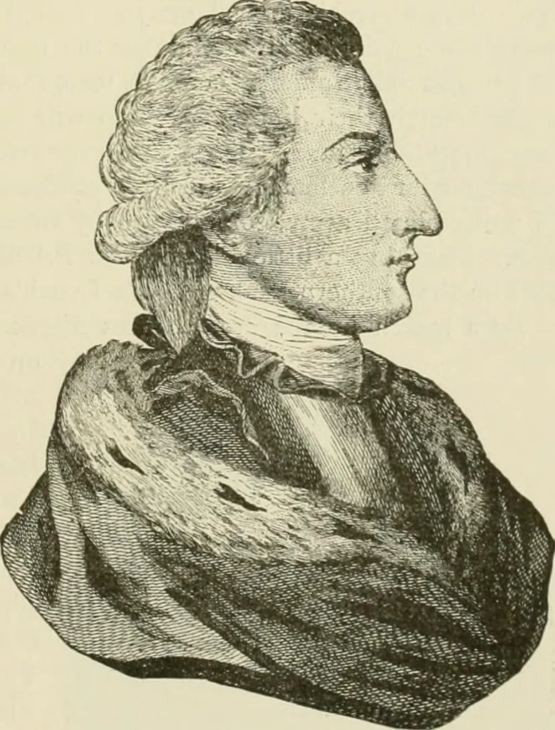An illustration from Narrative and critical history of America, 1884, leaf 492