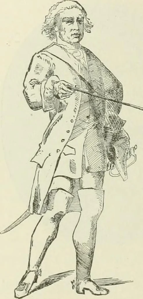 An illustration from Narrative and critical history of America, 1884, leaf 515