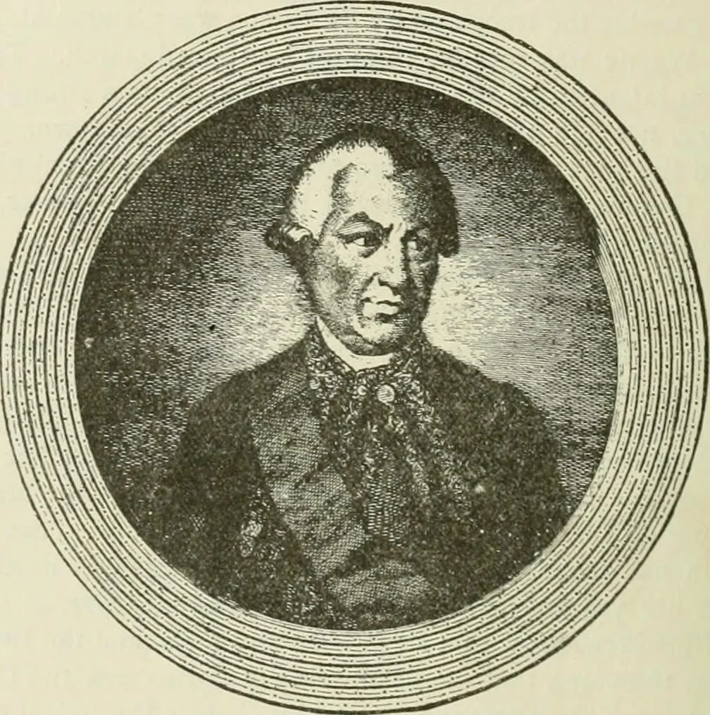 An illustration from Narrative and critical history of America, 1884, leaf 519