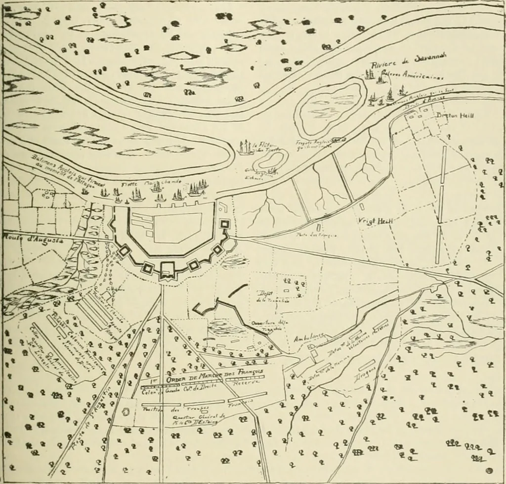 An illustration from Narrative and critical history of America, 1884, leaf 538
