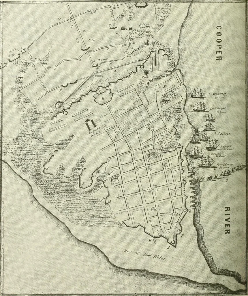 An illustration from Narrative and critical history of America, 1884, leaf 545