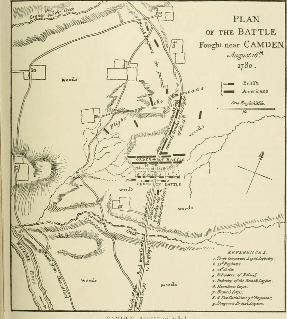 An illustration from Narrative and critical history of America, 1884, leaf 548