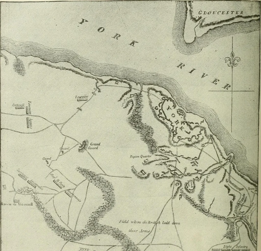 An illustration from Narrative and critical history of America, 1884, leaf 569