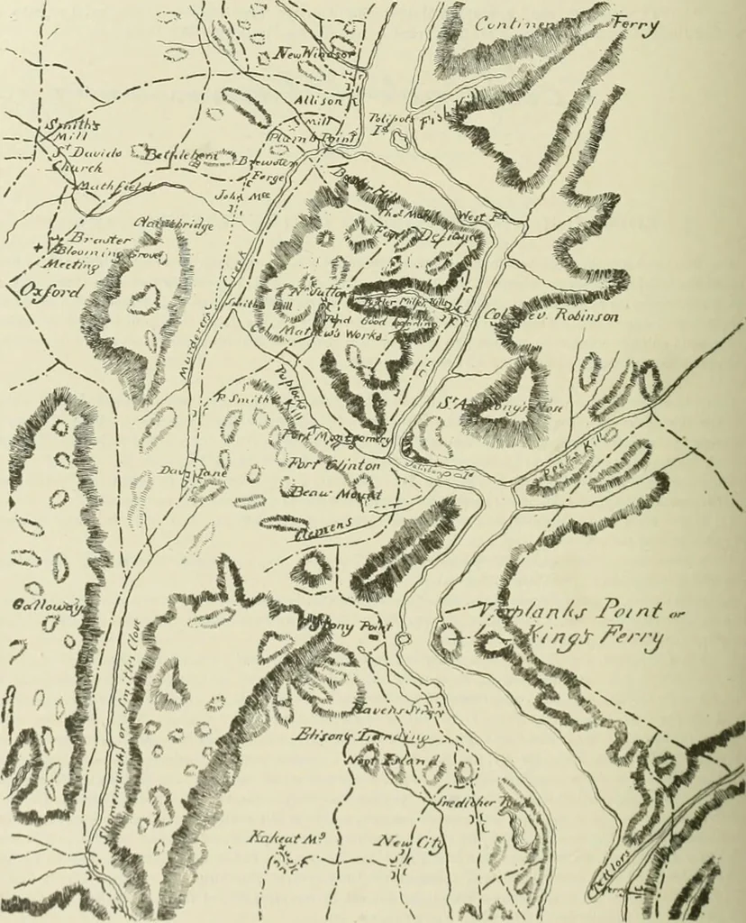 An illustration from Narrative and critical history of America, 1884, leaf 573
