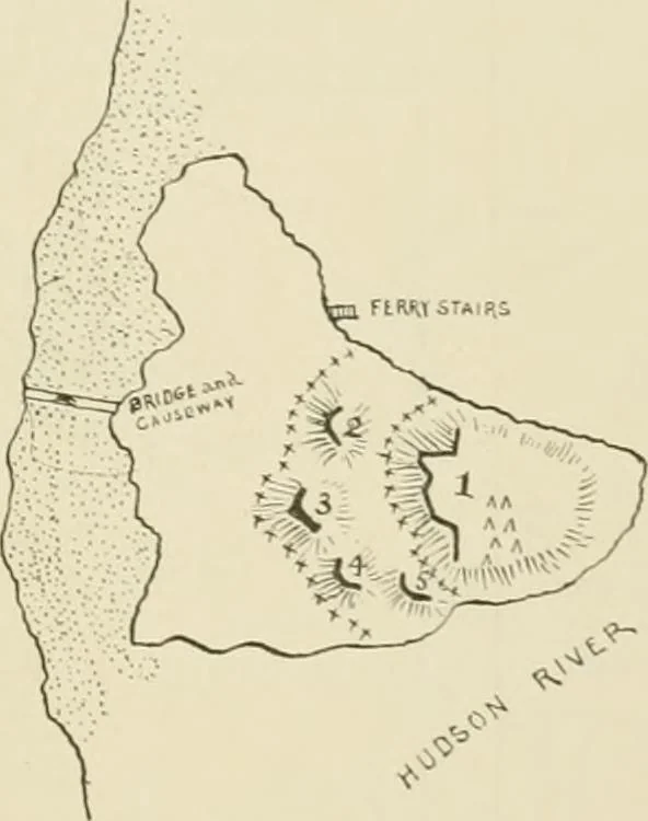 An illustration from Narrative and critical history of America, 1884, leaf 574