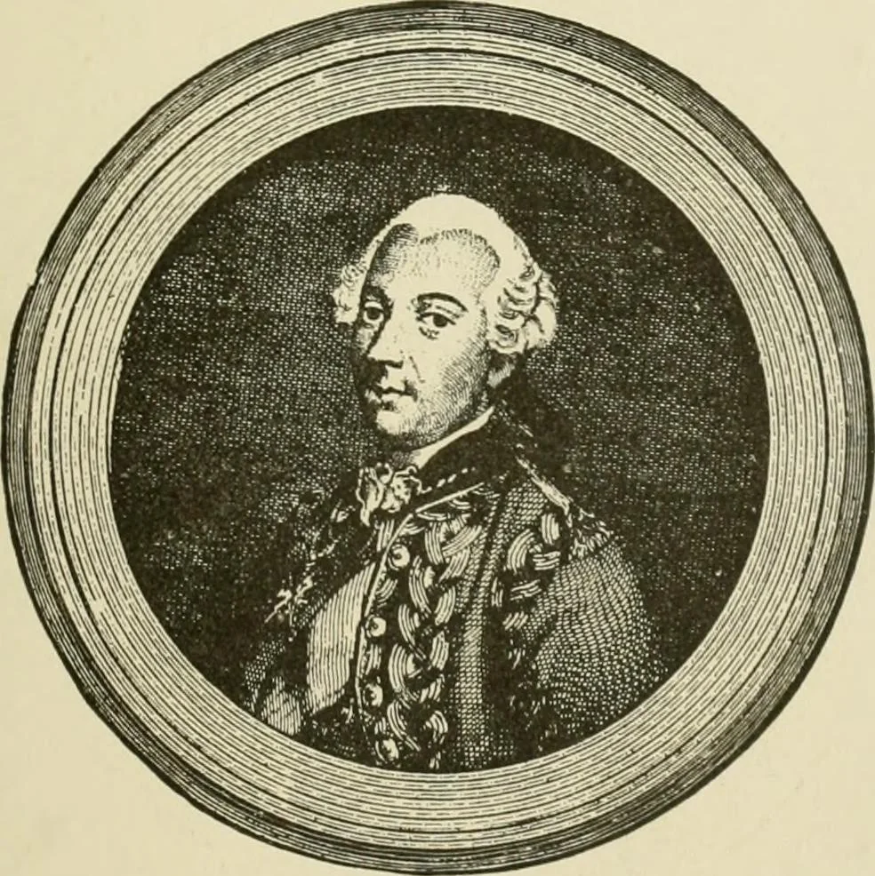 An illustration from Narrative and critical history of America, 1884, leaf 612