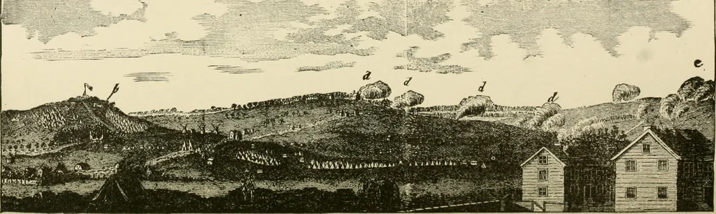An illustration from Narrative and critical history of America, 1884, leaf 616