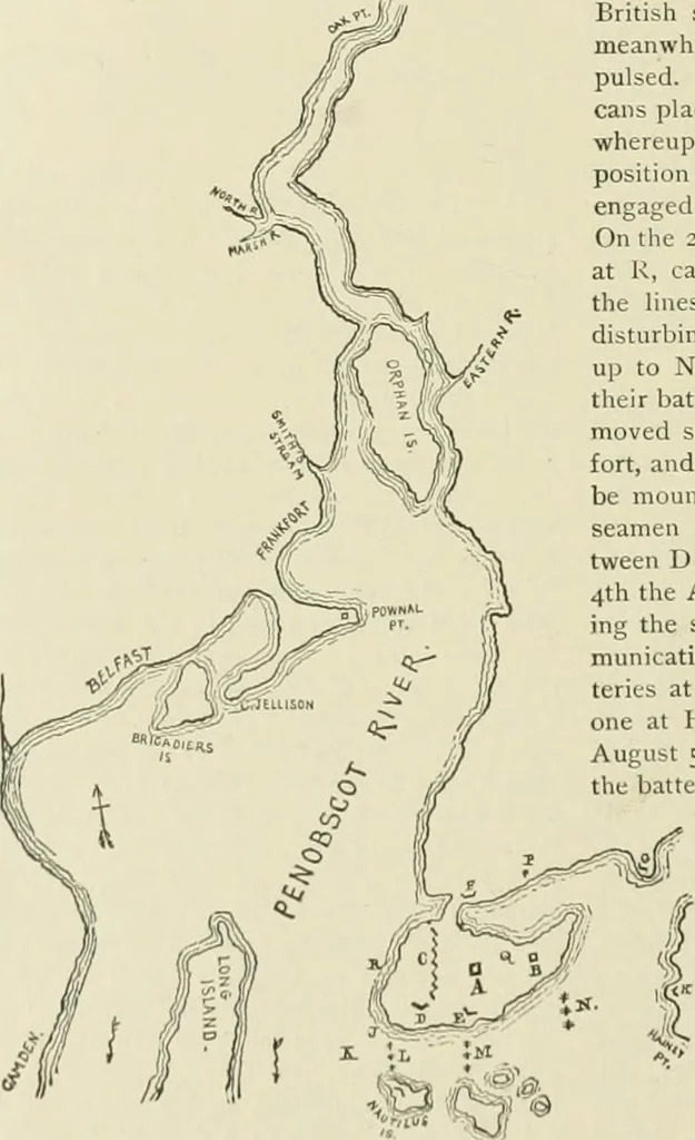 An illustration from Narrative and critical history of America, 1884, leaf 621