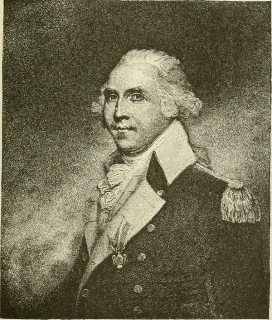 An illustration from Narrative and critical history of America, 1884, leaf 646