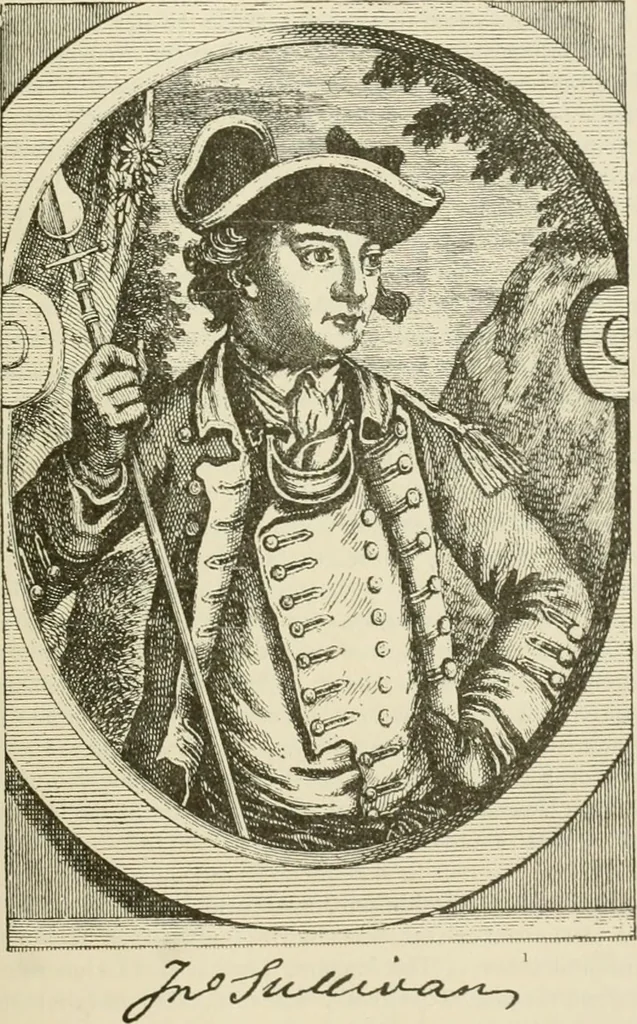 An illustration from Narrative and critical history of America, 1884, leaf 654