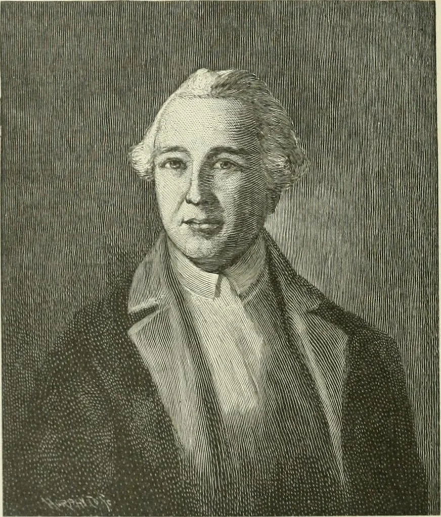 An illustration from Narrative and critical history of America, 1884, leaf 71