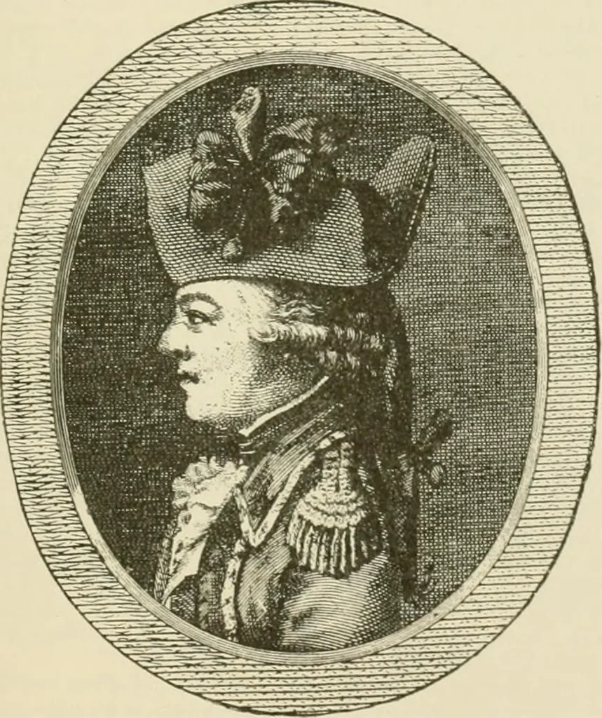 An illustration from Narrative and critical history of America, 1884, leaf 762