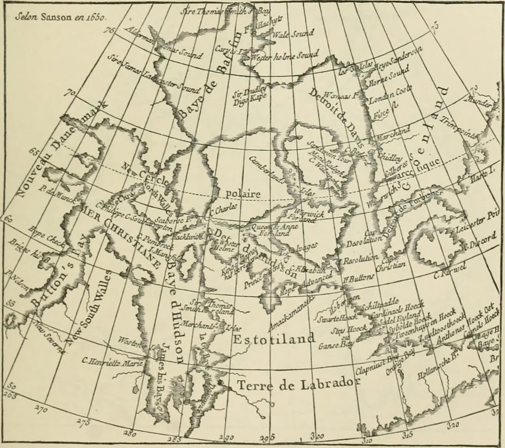 An illustration from Narrative and critical history of America, 1884, leaf 120