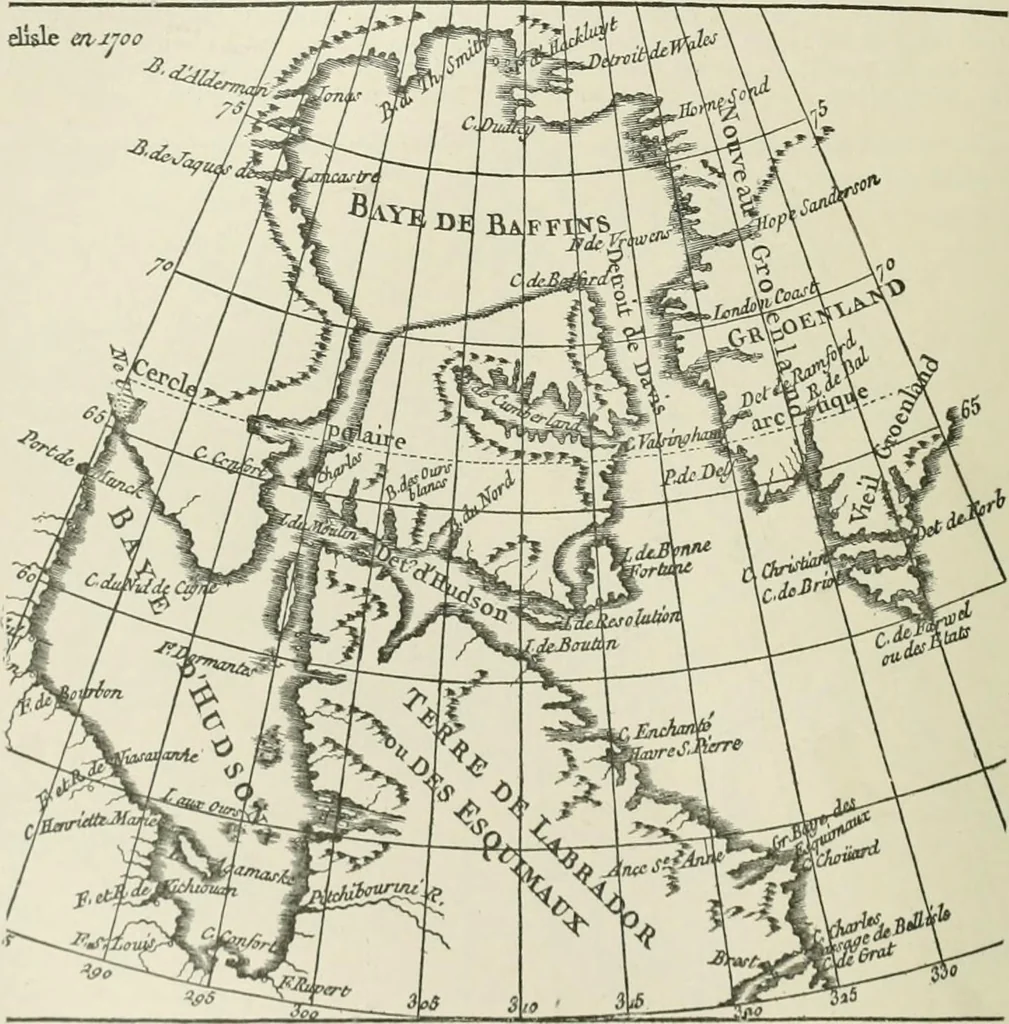 An illustration from Narrative and critical history of America, 1884, leaf 121