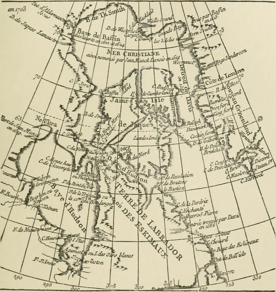 An illustration from Narrative and critical history of America, 1884, leaf 122