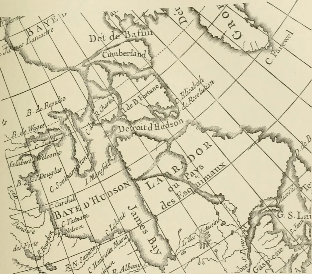 An illustration from Narrative and critical history of America, 1884, leaf 130