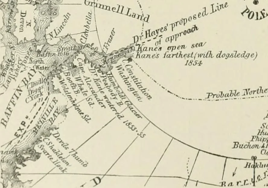 An illustration from Narrative and critical history of America, 1884, leaf 141