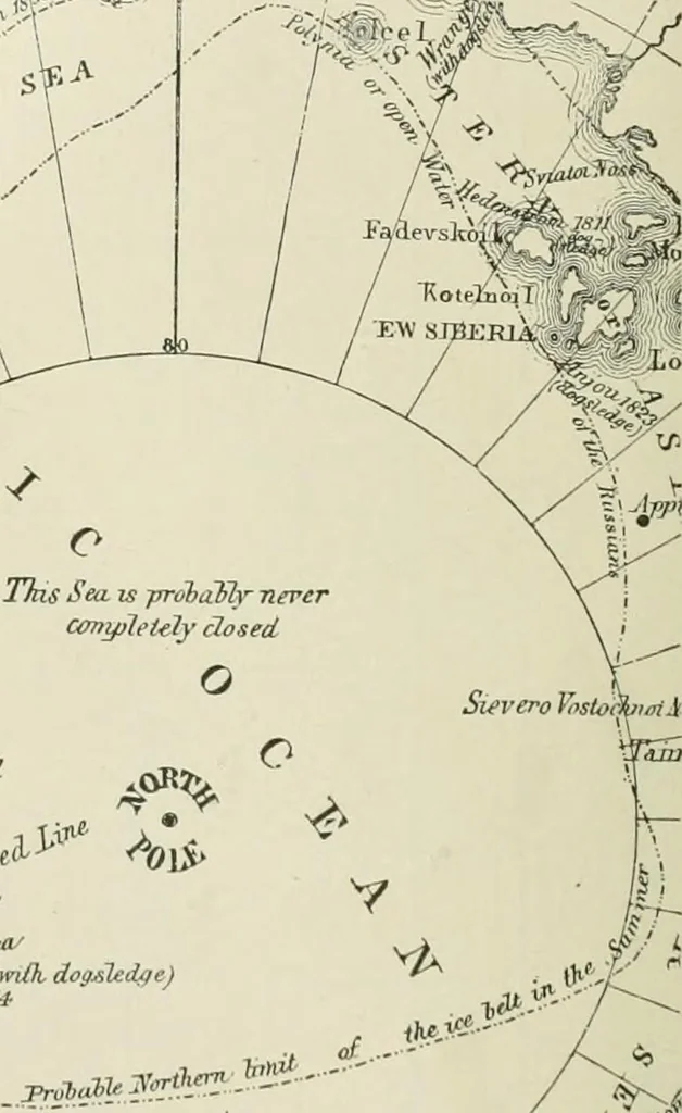 An illustration from Narrative and critical history of America, 1884, leaf 141