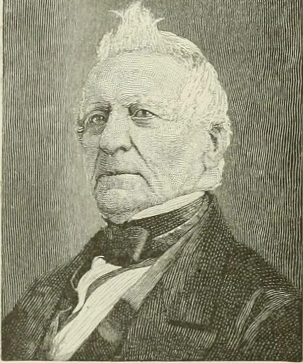An illustration from Narrative and critical history of America, 1884, leaf 171